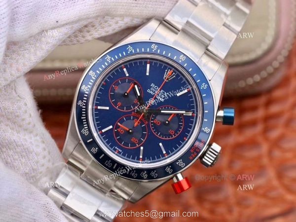 BP Factory Swiss 4130 Rolex Cool Hand Brooklyn Rolex Daytona Blue Dial Replica watch BP Factory Swiss 4130 Rolex Cool Hand Brooklyn Rolex Daytona Blue Dial Replica watch