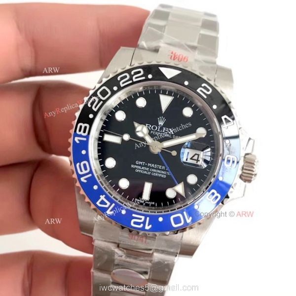 NEW UPGRADED V7 Rolex GMT-Master II BlackBlue Ceramic 904L Watch Swiss Eta3186 NEW UPGRADED V7 Rolex GMT-Master II BlackBlue Ceramic 904L Watch Swiss Eta3186