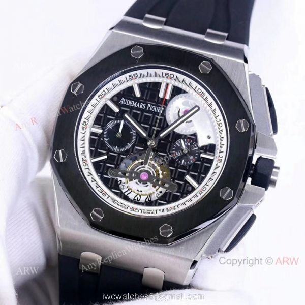 Fake Audemars Piguet Royal Oak Offshore Chronograph Watches SS Blue Dial Fake Audemars Piguet Royal Oak Offshore Chronograph Watches SS Blue Dial