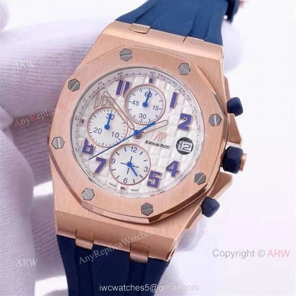 Low Price Audemars Piguet Royal Oak Offshore Chronograph Watch White Rubber Strap Low Price Audemars Piguet Royal Oak Offshore Chronograph Watch White Rubber Strap