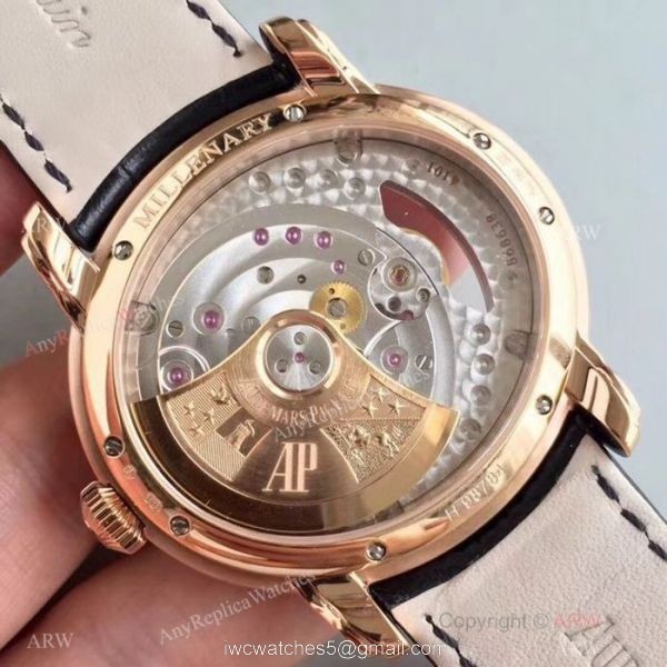 Swiss Grade Audemars Piguet Royal Millenary 4101 Watches Rose Gold Skeleton Dial Swiss Grade Audemars Piguet Royal Millenary 4101 Watches Rose Gold Skeleton Dial