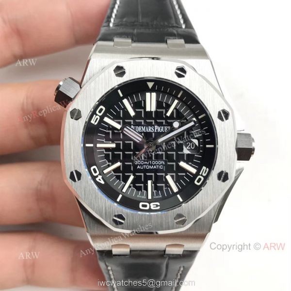BF Replica Audemars Piguet Divers Swiss 3120 Watches Stainless Steel White Face BF Replica Audemars Piguet Divers Swiss 3120 Watches Stainless Steel White Face