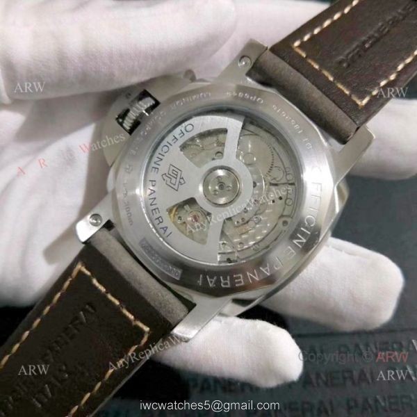 Copy Panerai LUMINOR GMT SS Green Markers Watch Pam320 Copy Panerai LUMINOR GMT SS Green Markers Watch Pam320