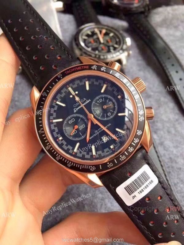 AAA Quality Omega Dark Side Of The Moon Copy Watches Rose Gold Black Dial AAA Quality Omega Dark Side Of The Moon Copy Watches Rose Gold Black Dial