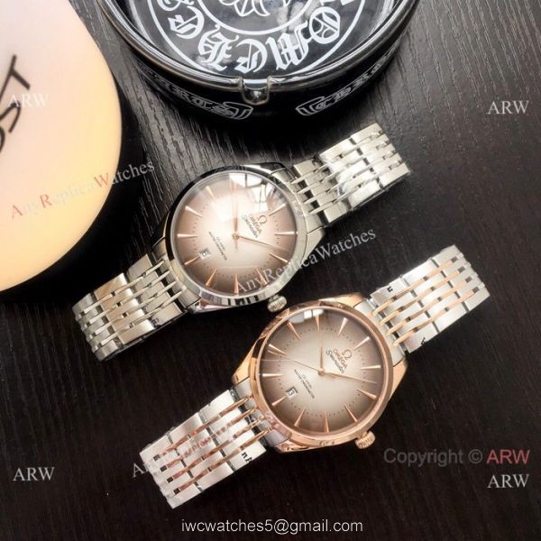 Copy Omega Automatic Seamaster Watches Two Tone Rose Gold Copy Omega Automatic Seamaster Watches Two Tone Rose Gold