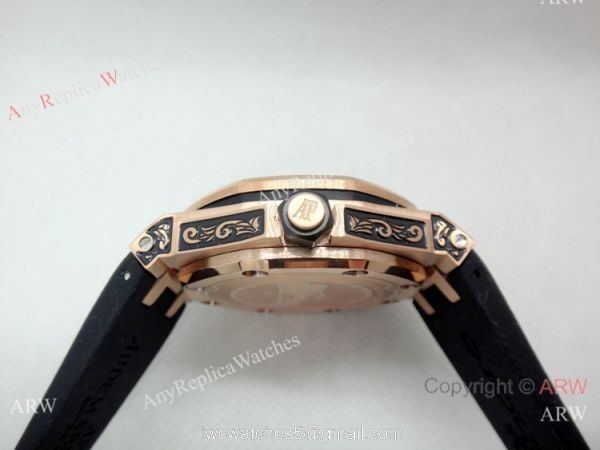 Copy Audemars Piguet Royal Oak Offshore Tattoo Watch Rose Gold Case Copy Audemars Piguet Royal Oak Offshore Tattoo Watch Rose Gold Case