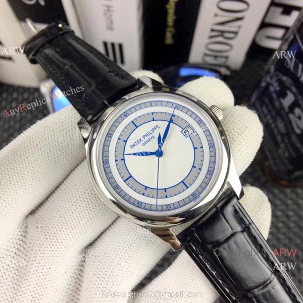 AAA Replica Patek Philippe Calatrava Watches Gold Case White Dial AAA Replica Patek Philippe Calatrava Watches Gold Case White Dial