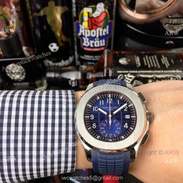 Japan grade Patek Philippe Aquanaut Chronograph Watch SS Silver Dial Japan grade Patek Philippe Aquanaut Chronograph Watch SS Silver Dial