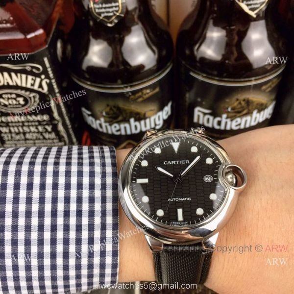 Replica Cartier Ballon Bleu de Black PVD watches New Model Replica Cartier Ballon Bleu de Black PVD watches New Model