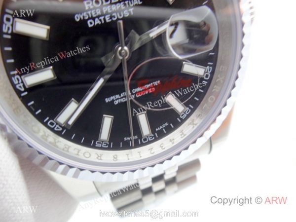 Copy Rolex Datejust Jubilee Stainless Steel Black Dial 40mm Watch Copy Rolex Datejust Jubilee Stainless Steel Black Dial 40mm Watch