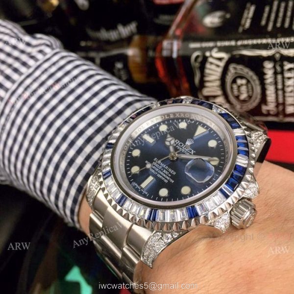 Submariner Rolex Rainbow Replica Watch Stainless Steel D-Blue Dial Asia 8215 Movement Submariner Rolex Rainbow Replica Watch Stainless Steel D-Blue Dial Asia 8215 Movement