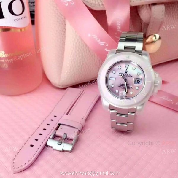 Replica Pink Rolex Submariner Stainless Steel Pink MOP dial Watch Replica Pink Rolex Submariner Stainless Steel Pink MOP dial Watch