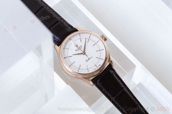 Swiss 3132 Rolex Cellini 39mm Watch Rose Gold Rolex Geneve Fake watch Swiss 3132 Rolex Cellini 39mm Watch Rose Gold Rolex Geneve Fake watch