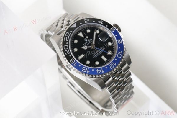 Rolex GMT Master II Swiss ETA 40MM Watch Rolex Batman Replica Rolex GMT Master II Swiss ETA 40MM Watch Rolex Batman Replica