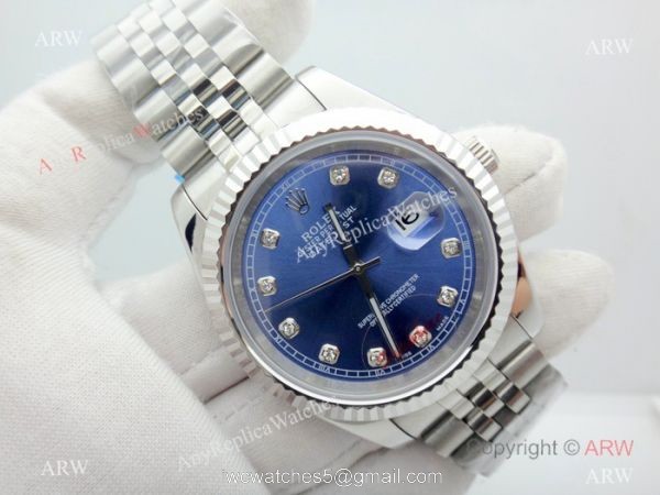 New Copy Oyster Perpetual Rolex Datejust Jubilee Stainless Steel Jubilee Blue Dial 40mm New Copy Oyster Perpetual Rolex Datejust Jubilee Stainless Steel Jubilee Blue Dial 40mm