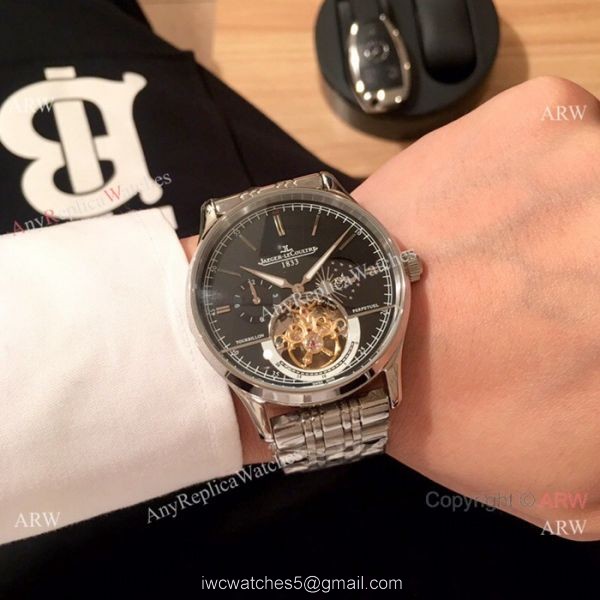 Jaeger-LeCoultre Master Complications Tourbillon Watch Replica 2-Tone Rose Gold Jaeger-LeCoultre Master Complications Tourbillon Watch Replica 2-Tone Rose Gold