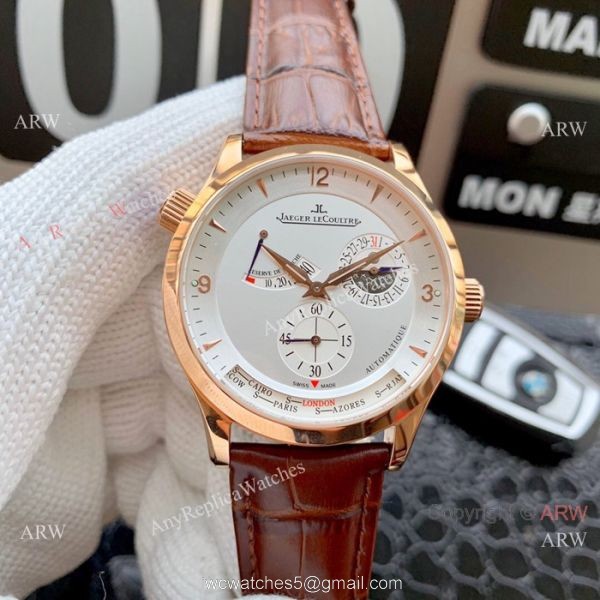 New Copy Jaeger LeCoultre Master Ultra Thin Reserve de Marche Watch SS Silver Face New Copy Jaeger LeCoultre Master Ultra Thin Reserve de Marche Watch SS Silver Face