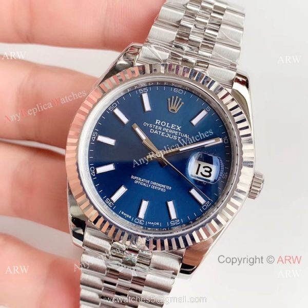 Rolex Datejust II Ref.126334 Blue Dial Jubilee Replica Watch Rolex AR Factory Rolex Datejust II Ref.126334 Blue Dial Jubilee Replica Watch Rolex AR Factory
