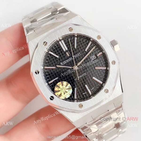JF Audemars Piguet Royal Oak Cal.3120 Black Dial Watch V5 Version JF Audemars Piguet Royal Oak Cal.3120 Black Dial Watch V5 Version