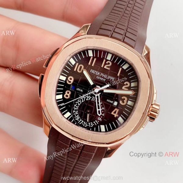 (GR) Swiss Grade Patek Philippe Aquanaut Travel Time Rose Gold Watch (GR) Swiss Grade Patek Philippe Aquanaut Travel Time Rose Gold Watch