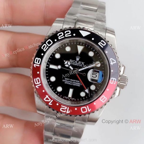 Noob Factory Rolex GMT-Master II &8216;COKE Watch V3 version AAA Replica Noob Factory Rolex GMT-Master II &8216;COKE Watch V3 version AAA Replica