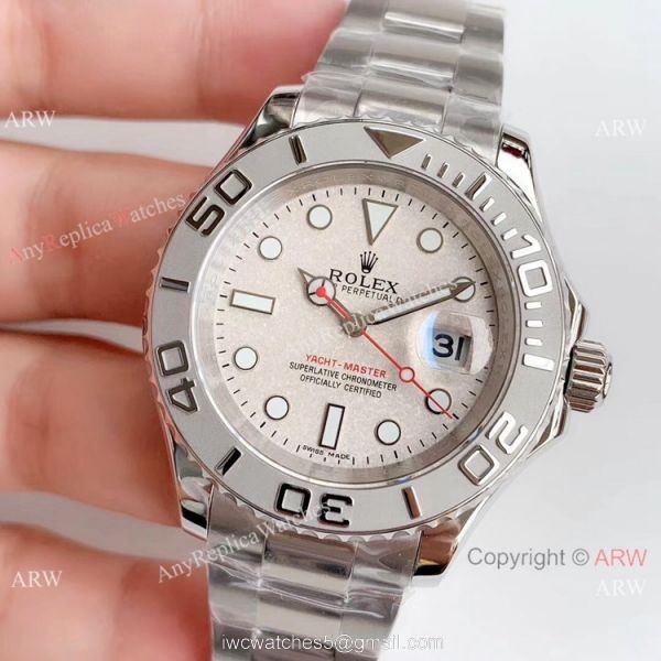 Noob Rolex Watches Copy Yacht-Master Gray Face 40mm Watch Noob Rolex Watches Copy Yacht-Master Gray Face 40mm Watch