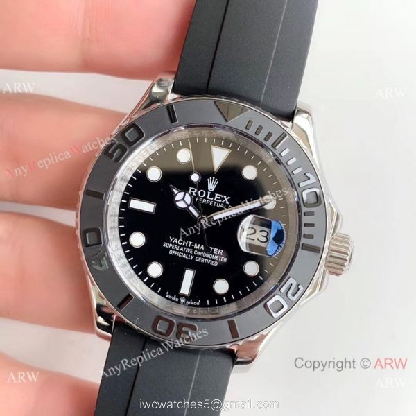 Yacht-Master Rolex Oysterflex Replica Watch with Clone ETA2836 Yacht-Master Rolex Oysterflex Replica Watch with Clone ETA2836