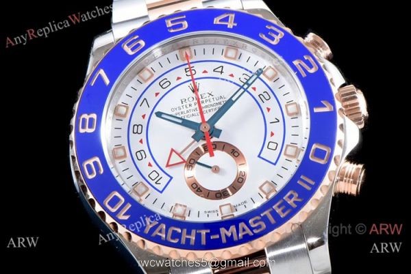JF Factory Rolex Yachtmaster II Rolex Everose Replica Watch 44mm YMII JF Factory Rolex Yachtmaster II Rolex Everose Replica Watch 44mm YMII