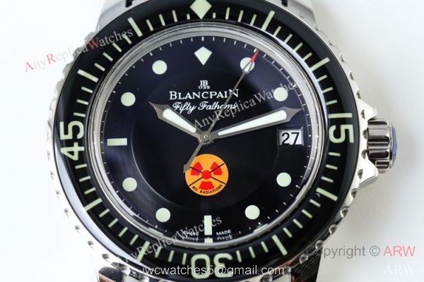 Best 1:1 Replica Blancpain Fifty Fathoms &8216;Tribute to Fifty Fathoms Watch SS Black Bezel Best 1:1 Replica Blancpain Fifty Fathoms &8216;Tribute to Fifty Fathoms Watch SS Black Bezel