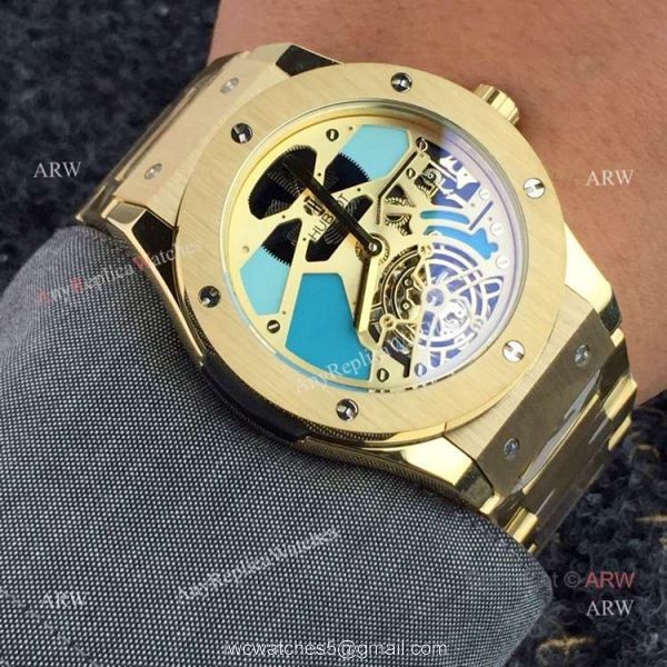 New Fake Hublot Classic Fusion Tourbillon 45mm Watches New Fake Hublot Classic Fusion Tourbillon 45mm Watches