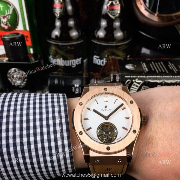 Hublot Classic Fusion Tourbillon Gold Watch Best ARW Replica Watches Hublot Classic Fusion Tourbillon Gold Watch Best ARW Replica Watches