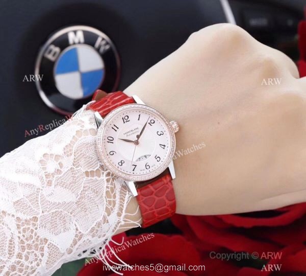 Swiss Mont Blanc Knock Off Boheme Date U0111059 Watch Rose Gold Diamond Swiss Mont Blanc Knock Off Boheme Date U0111059 Watch Rose Gold Diamond