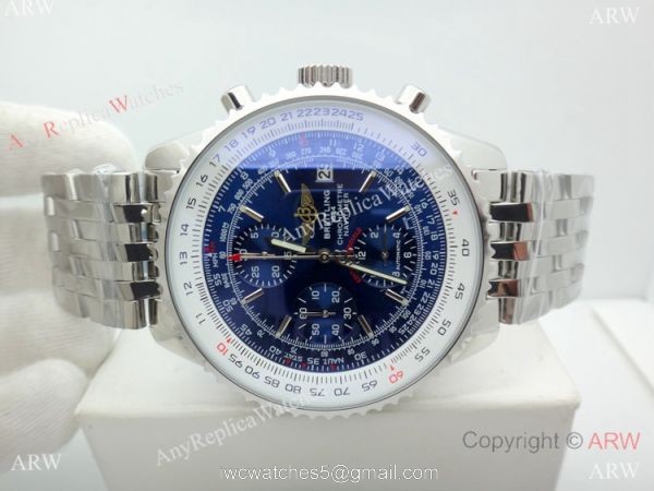 New Replica Breitling Navitimer Edition Speciale 46mm Watch SS Blue Dial New Replica Breitling Navitimer Edition Speciale 46mm Watch SS Blue Dial