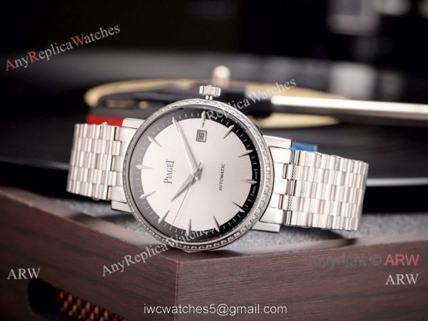 AAA Replica Piaget Altiplano Date Watch Rose Gold Diamnd bezel AAA Replica Piaget Altiplano Date Watch Rose Gold Diamnd bezel