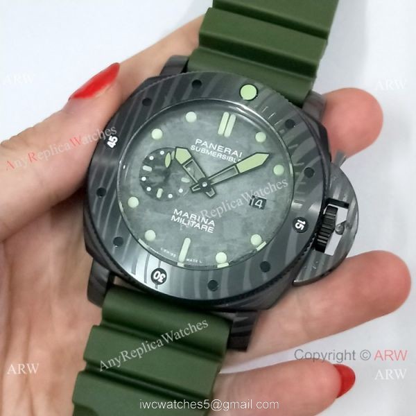 Panerai Submersible Marina Militare Carbotech Special Edition PAM961 Watch 2019 Replica Panerai Submersible Marina Militare Carbotech Special Edition PAM961 Watch 2019 Replica