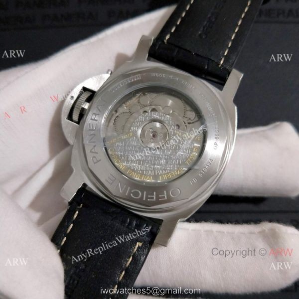 Best Replica Panerai Luminor Marina SS Black Dial Watch 40mm Women Best Replica Panerai Luminor Marina SS Black Dial Watch 40mm Women