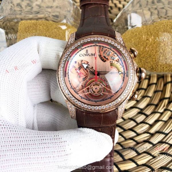 Corum Bubble Rose Gold Chronograph Face Watch for Sale Best Replica Corum Watches Corum Bubble Rose Gold Chronograph Face Watch for Sale Best Replica Corum Watches
