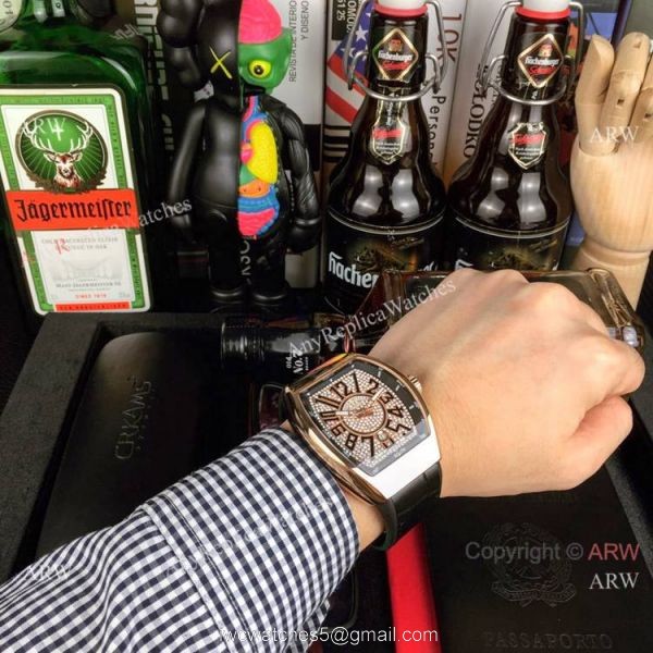 New Copy Franck Muller Vanguard Yachting V 45 Watch Diamond Face 54mm New Copy Franck Muller Vanguard Yachting V 45 Watch Diamond Face 54mm