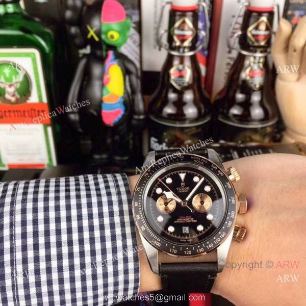 Tudor Heritage Black Bay 2-Tone Black Bezel Automatic Watch Best Replica Tudor Heritage Black Bay 2-Tone Black Bezel Automatic Watch Best Replica