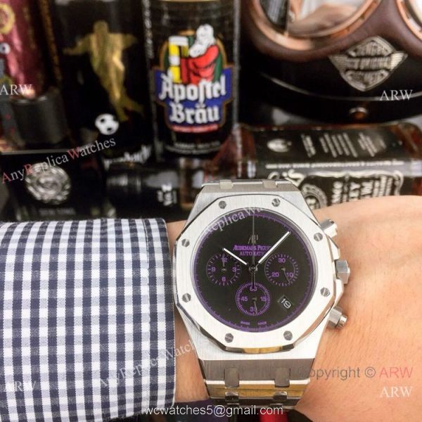 Copy Audemars Piguet Royal Oak Stainless Steel Blue Sub-dials Watch New Style Copy Audemars Piguet Royal Oak Stainless Steel Blue Sub-dials Watch New Style