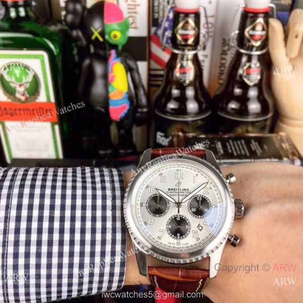 2019 Replica Breitling Navitimer Chronograph Blue Dial Blue Leather Band Watches 2019 Replica Breitling Navitimer Chronograph Blue Dial Blue Leather Band Watches
