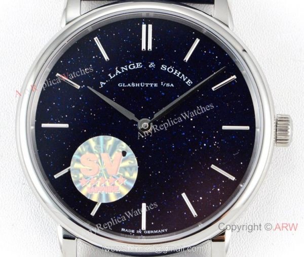 A Lange Sohne Saxonia Thin Swiss 2892 Replica watch New Blue Face A Lange Sohne Saxonia Thin Swiss 2892 Replica watch New Blue Face