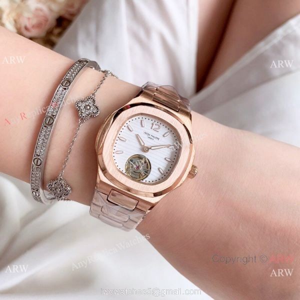 Patek Philippe Nautilus Womens Rose Gold Tourbillon Knock off Watches China Patek Philippe Nautilus Womens Rose Gold Tourbillon Knock off Watches China