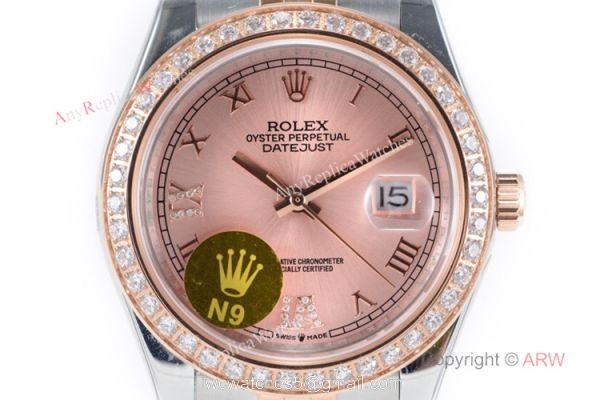 Diamond Bezel 2 Tone Rose Gold Rolex Datejust II Watch Swiss Grade 1 Diamond Bezel 2 Tone Rose Gold Rolex Datejust II Watch Swiss Grade 1