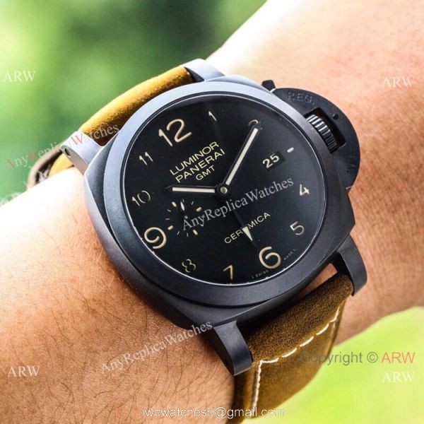 (VS) Swiss Copy Panerai Luminor GMT 1950 Ceramica PAM 441 Watch (VS) Swiss Copy Panerai Luminor GMT 1950 Ceramica PAM 441 Watch