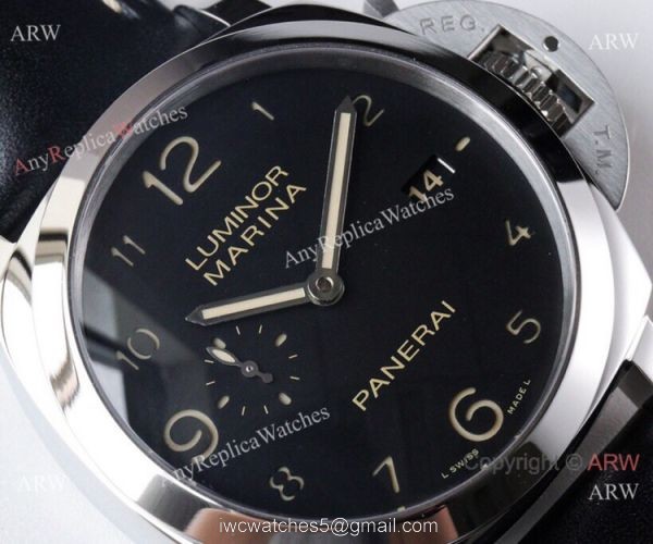 VS Factory Officine Panerai Luminor Marina Pam359 Black Dial Watch New Replica VS Factory Officine Panerai Luminor Marina Pam359 Black Dial Watch New Replica