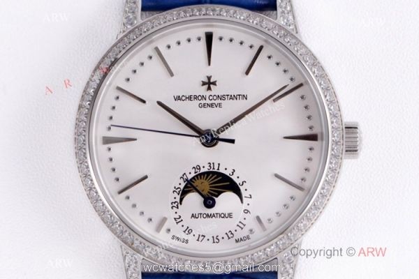 (VC) Vacheron Constantin Patrimony Moon ETA2824 Watch Vacheron Constantin Geneve Fake Wrist (VC) Vacheron Constantin Patrimony Moon ETA2824 Watch Vacheron Constantin Geneve Fake Wrist