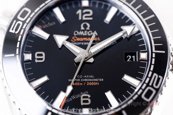 (VS) Omega Seamaster Super Clone Watch Planet Ocean 600M Ss Black Ceramic 43.5mm (VS) Omega Seamaster Super Clone Watch Planet Ocean 600M Ss Black Ceramic 43.5mm