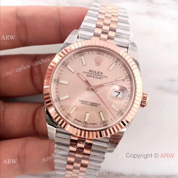 EW Factory 2 Tone Rose Gold Rolex Datejust II 126331 Watch Swiss Replica EW Factory 2 Tone Rose Gold Rolex Datejust II 126331 Watch Swiss Replica
