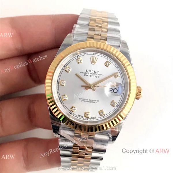 (EW) Swiss Rolex Datejust II 3235 2 Tone Silver Dial Watch Rolex Grade 1 Wrist (EW) Swiss Rolex Datejust II 3235 2 Tone Silver Dial Watch Rolex Grade 1 Wrist